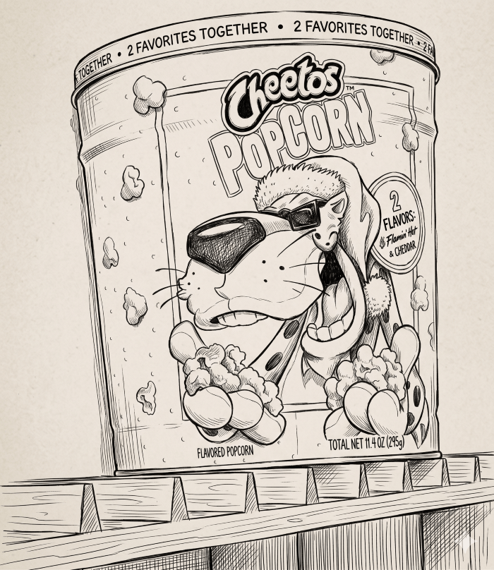 Worth of bilion $ popcorn tin