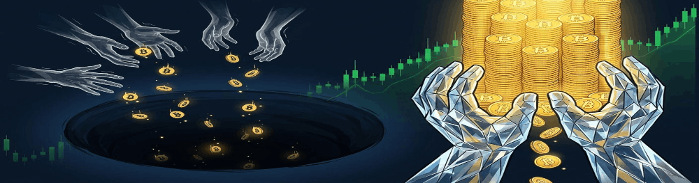 The Big Bitcoin Handover: Why the "Smart Money" Isn't Selling!