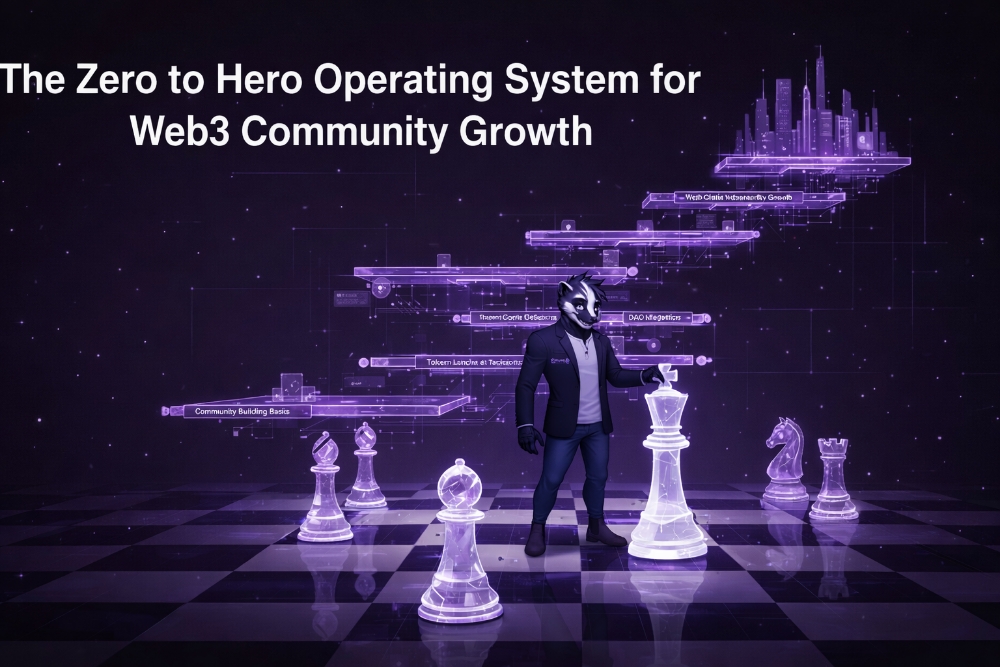 THE ZERO TO HERO O.S FOR WEB COMMUNITY GROWTH.