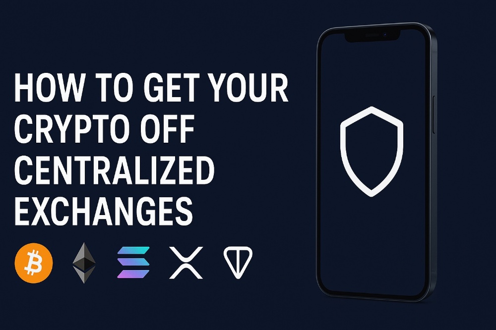 Get Your Crypto OFF Centralized Exchanges