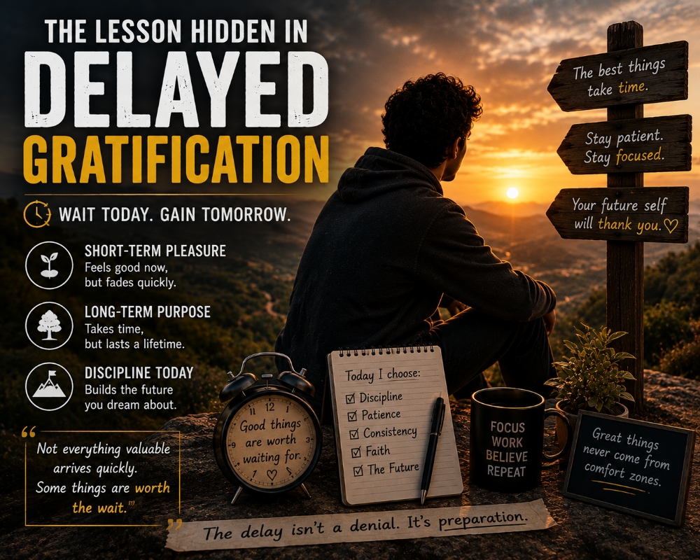The Lesson Hidden in Delayed Gratification