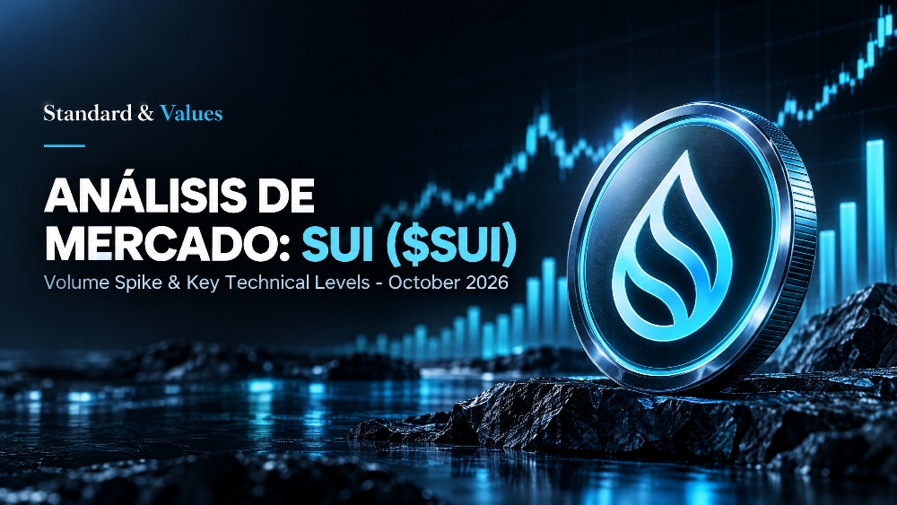 Sui ($SUI) bajo la lupa en Binance: Fuerte actividad de volumen mientras prueba soportes clave