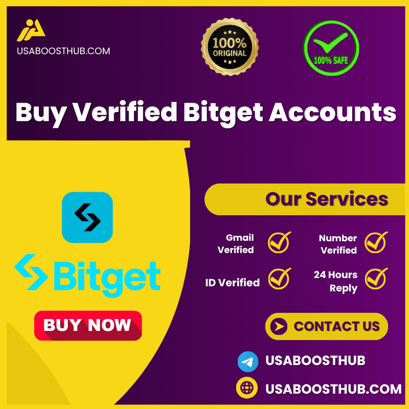 Buy Verified Bitget Accounts /Buy And Sale Trade