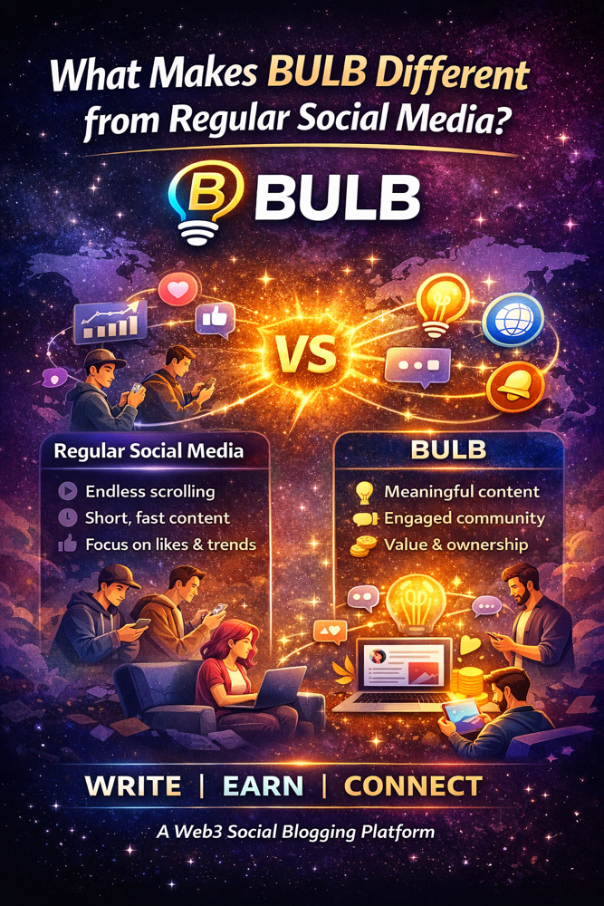 What Makes BULB Different from Regular Social Media?
