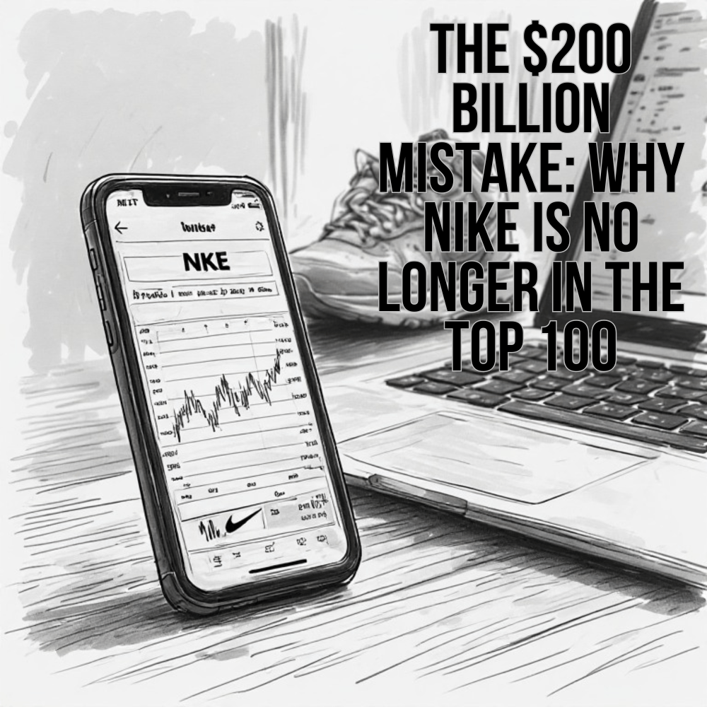 The $200 Billion Mistake: Why Nike (NKE) is No Longer in the Top 100