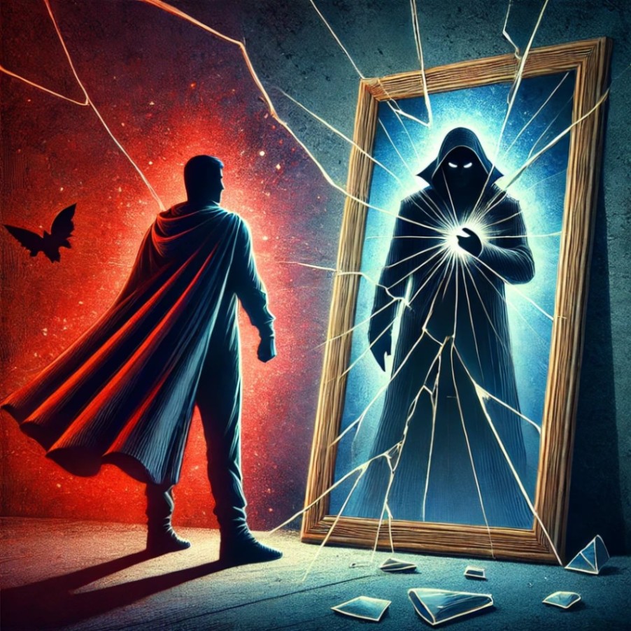 The Villain Within: How Heroes' Greatest Enemies Mirror Their Own Suppressed Traits