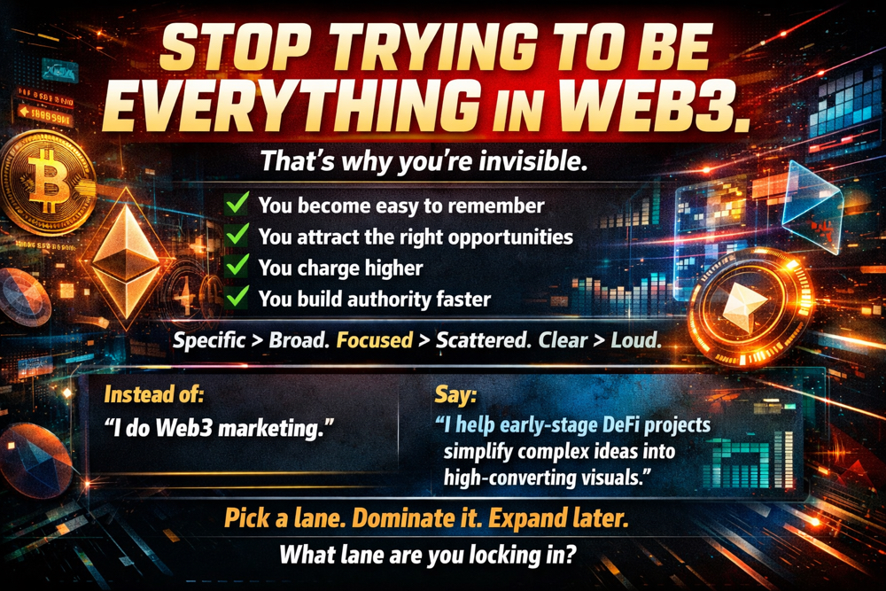 Clear Niche Positioning (Don’t Be “Everything”)