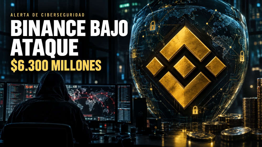 BINANCE BAJO ATAQUE – HACKEO HISTÓRICO DE $6,300 MILLONES ATRIBUIDO A COREA DEL NORTE