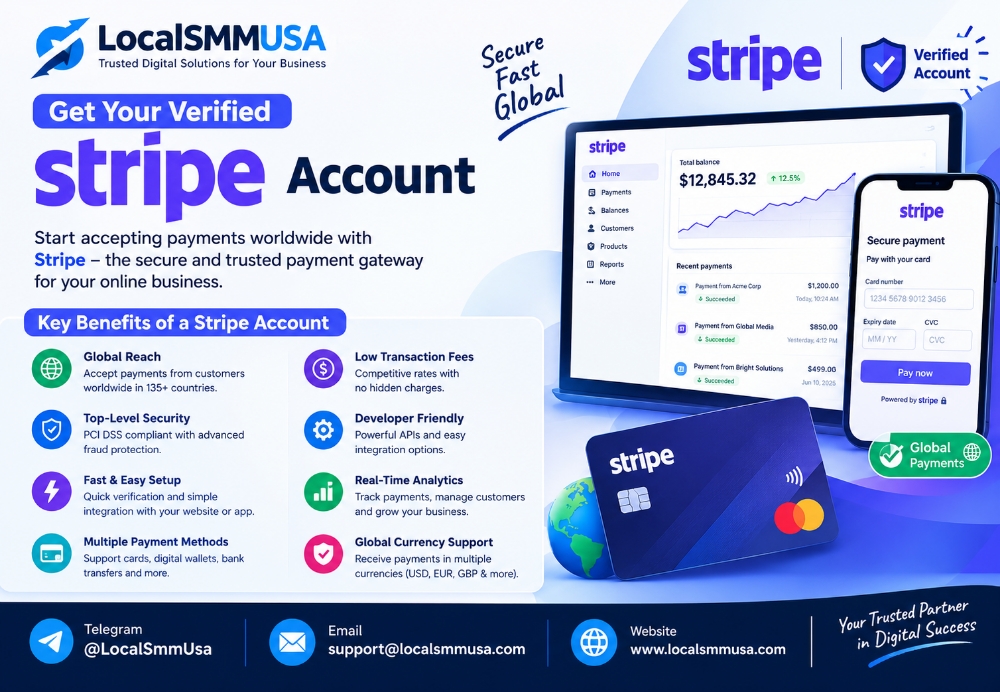 Stripe Account Stripe Account Security and Setup Guidelines