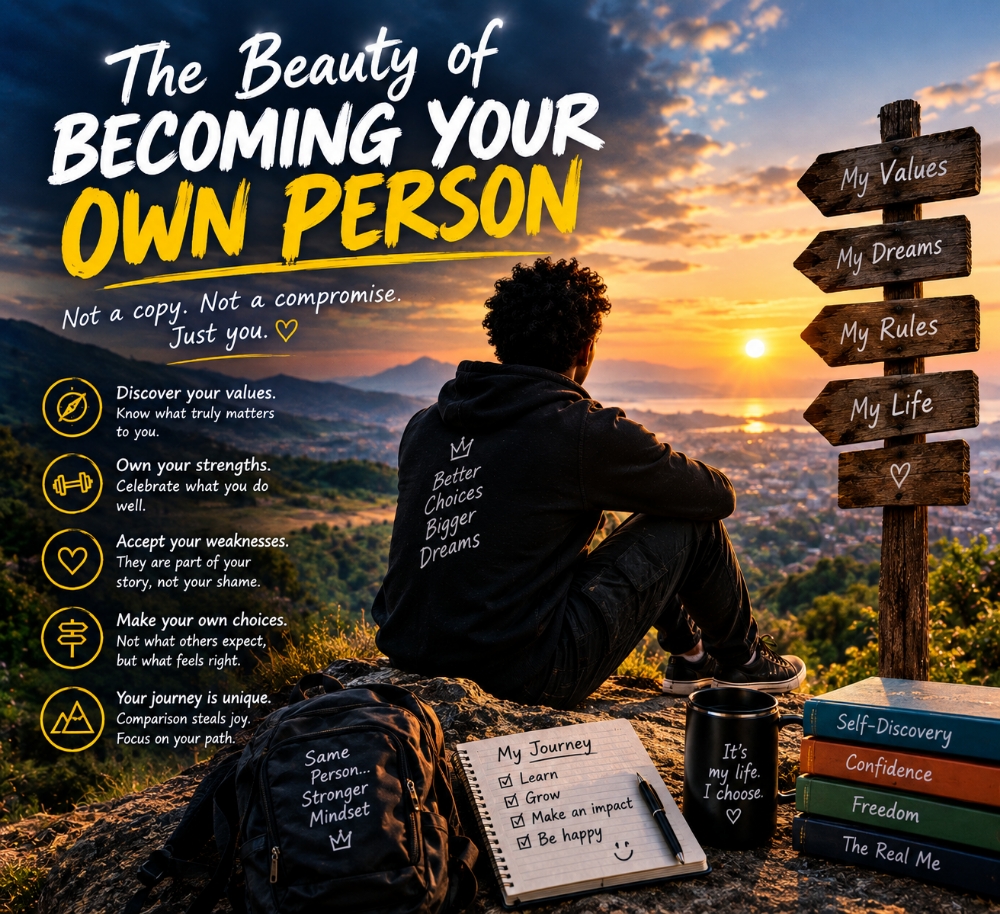The Beauty of Becoming Your Own Person