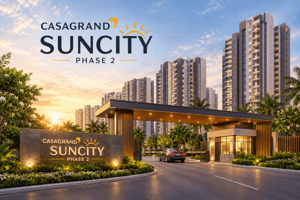 Casagrand Suncity Phase 2 | 590 Homes on 7 Acres in Chennai