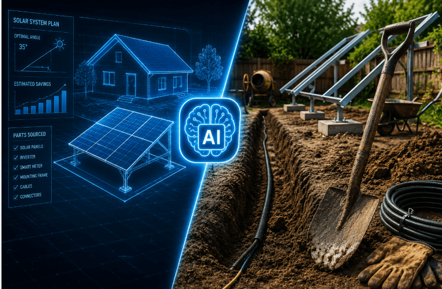 How AI helped build a solar power system