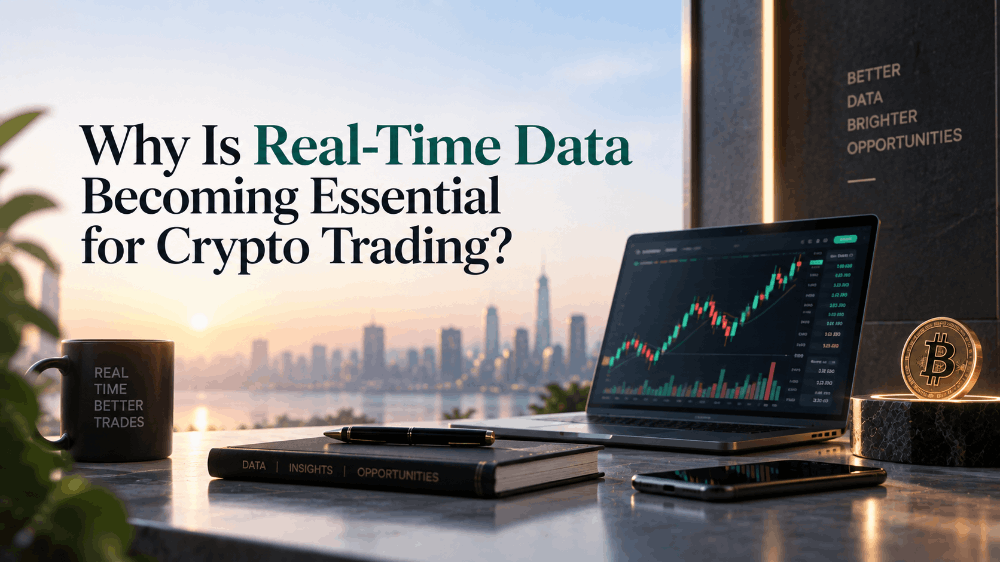 Why Is Real-Time Data Becoming Essential for Crypto Trading?