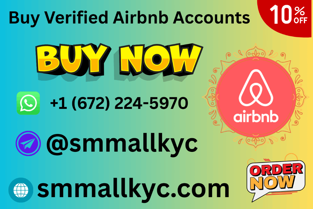 Buy Verified Airbnb Accounts for Hosting & Guest Booking...🔔✅