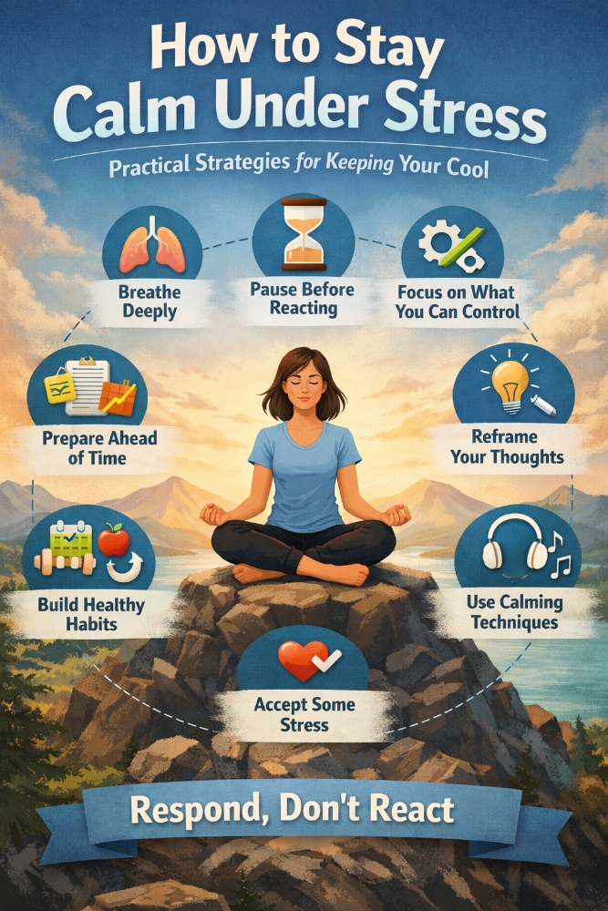 How to Stay Calm Under Stress: Practical Strategies That Actually Work