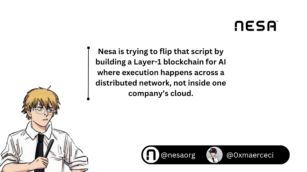 AI should not be controlled by a few > the Nesa Narrative.