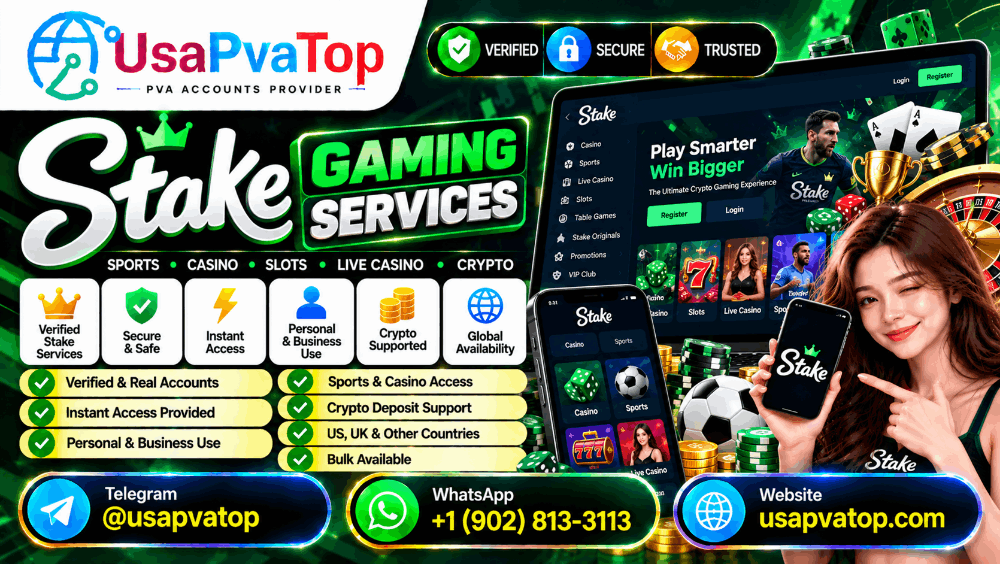 Buy Verified Stake Accounts Online: Secure, Fast & Trusted Sources