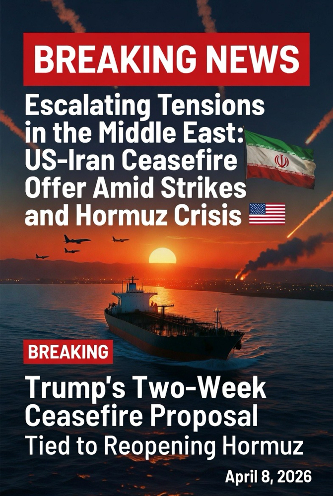 Escalating Tensions in the Middle East: US-Iran Ceasefire Offer Amid Strikes and Hormuz Crisis