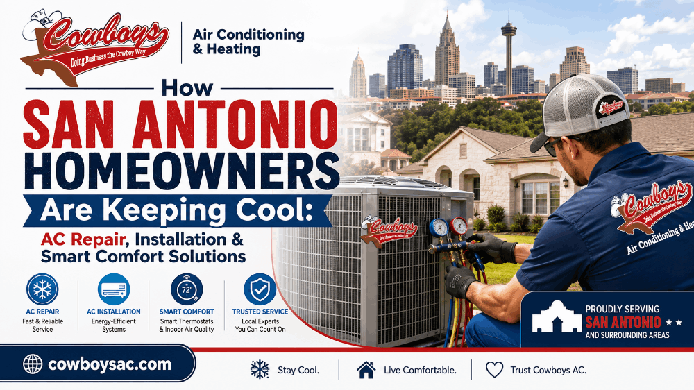 HVAC Company San Antonio | Installation, Maintenance & Heating Repair — Cowboys AC