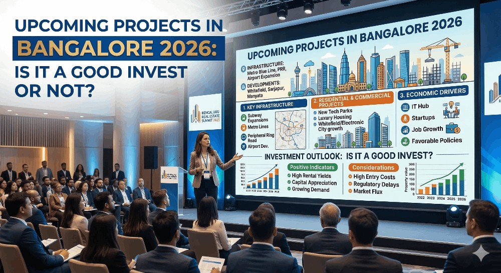 Upcoming Projects in Bangalore 2026 – Is It Good to Invest or Not?