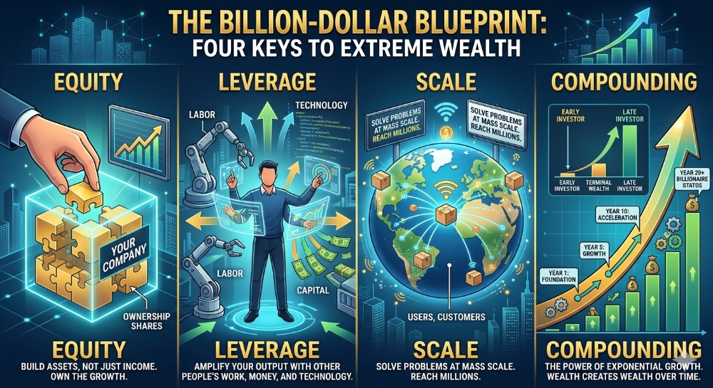The Billion-Dollar Blueprint: How Extreme Wealth is Actually Built
