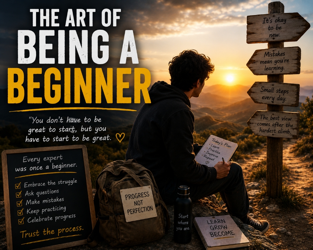 The Art of Being a Beginner