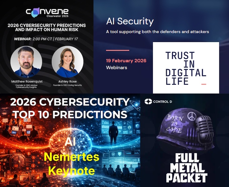A Busy Week for Cybersecurity Speaking Engagements