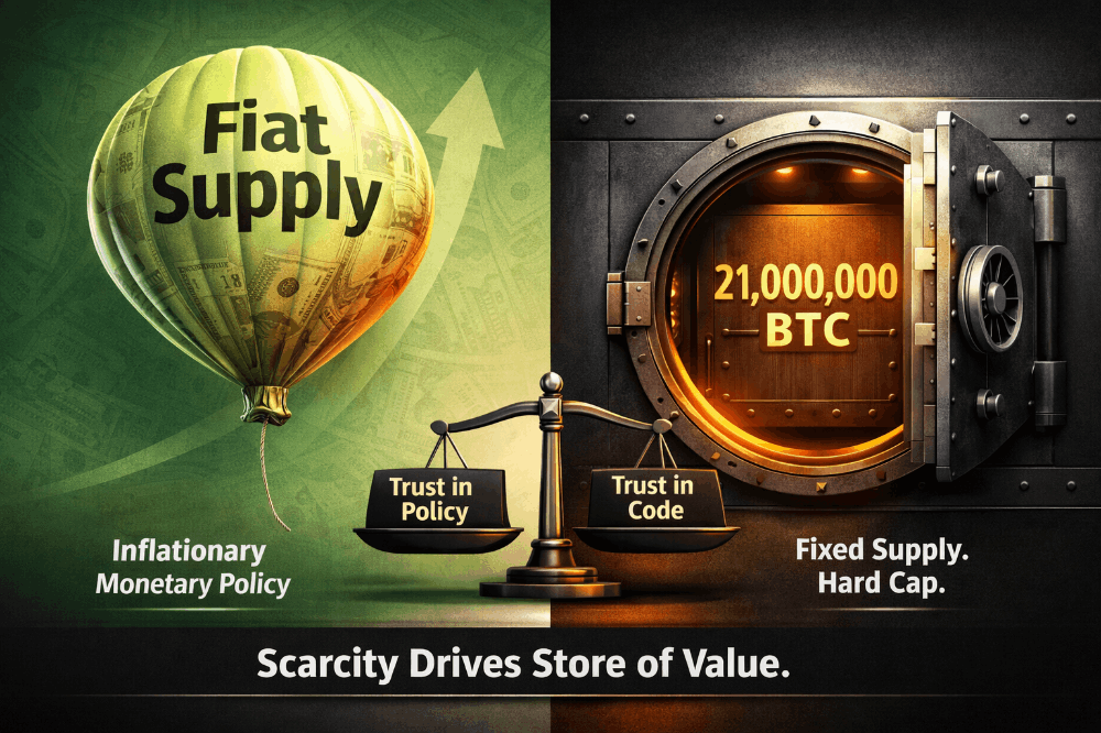 What gives Bitcoin and crypto value