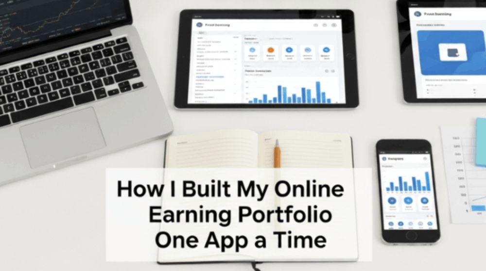 How I Built My Online Earning Portfolio One App at a Time