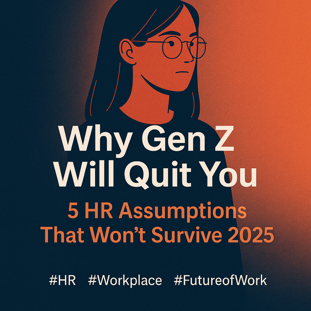Why Gen Z Will Quit You: 5 HR Assumptions That Won’t Survive 2025