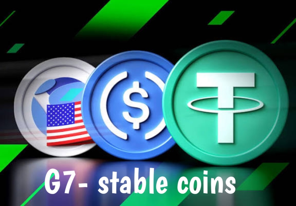 G-7  Fiat Stable Coins.