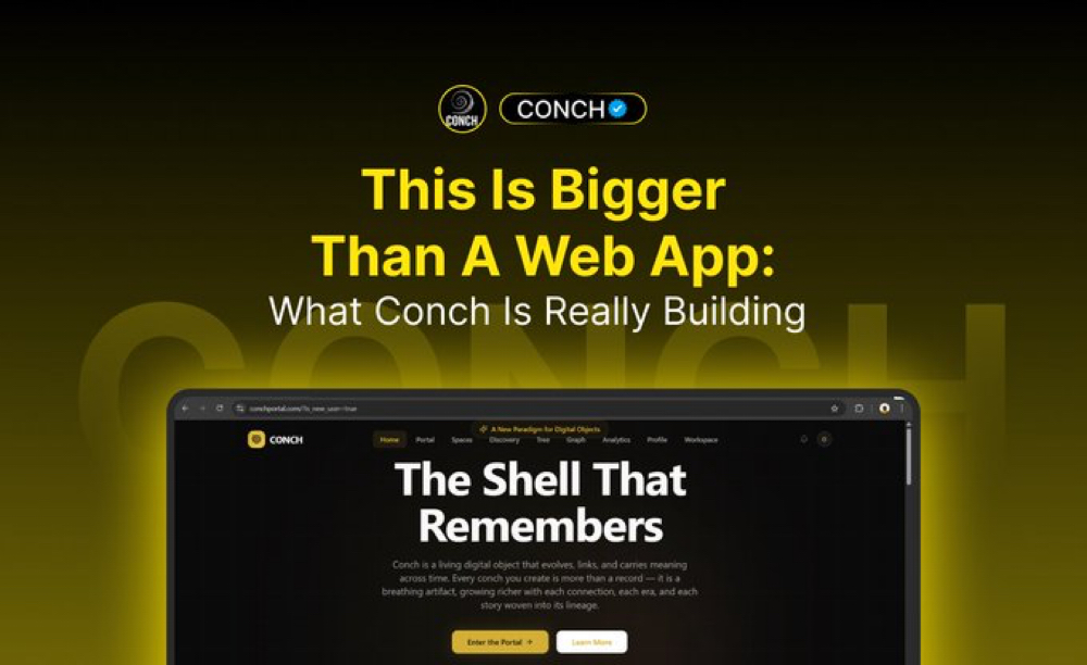 𝗧𝗵𝗶𝘀 𝗜𝘀 𝗕𝗶𝗴𝗴𝗲𝗿 𝗧𝗵𝗮𝗻 𝗮 𝗪𝗲𝗯 𝗔𝗽𝗽: 𝗪𝗵𝗮𝘁 𝗖𝗼𝗻𝗰𝗵 𝗜𝘀 𝗥𝗲𝗮𝗹𝗹𝘆 𝗕𝘂𝗶𝗹