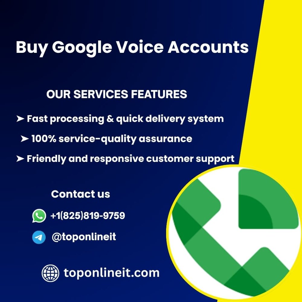 26 Rated Site: Buy Google Voice Accounts