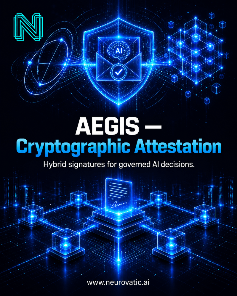 AEGIS — Cryptographic attestation and post-quantum assurance for governed AI
