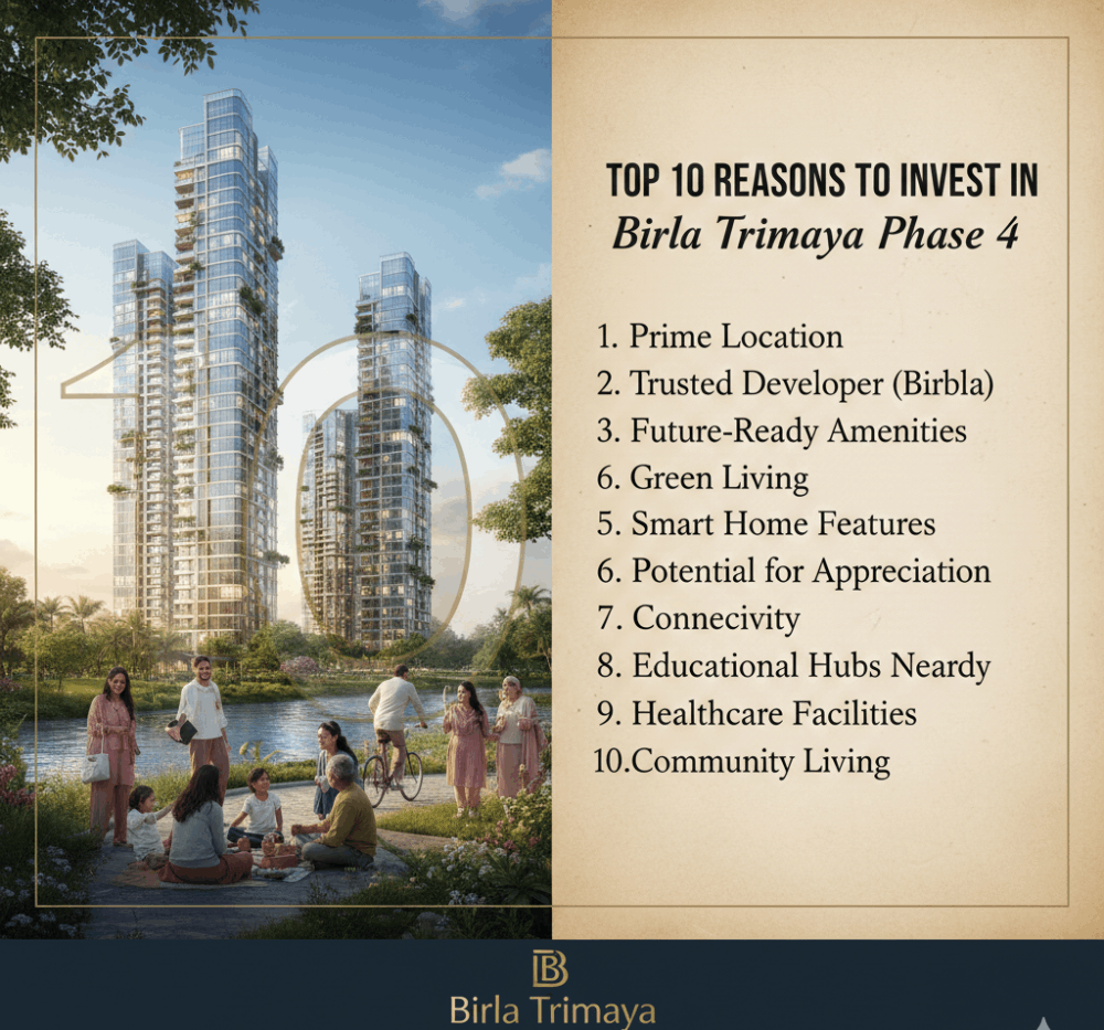 Top 10 Reasons to Invest in Birla Trimaya Phase 4 Project
