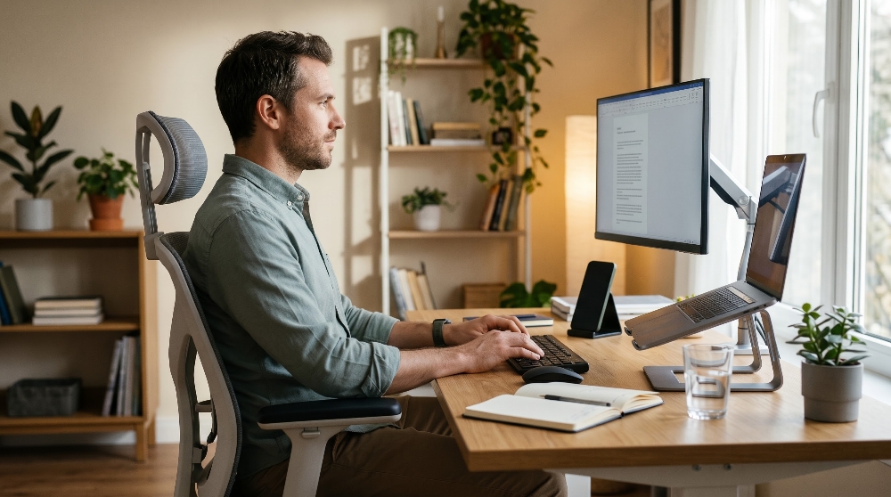 The 24/7 Screen Trap: 5 Ergonomic Habits for High-Performance Work