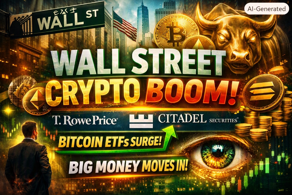 WALL STREET IS QUIETLY DOUBLING DOWN ON CRYPTO — DESPITE THE BEAR MARKET"