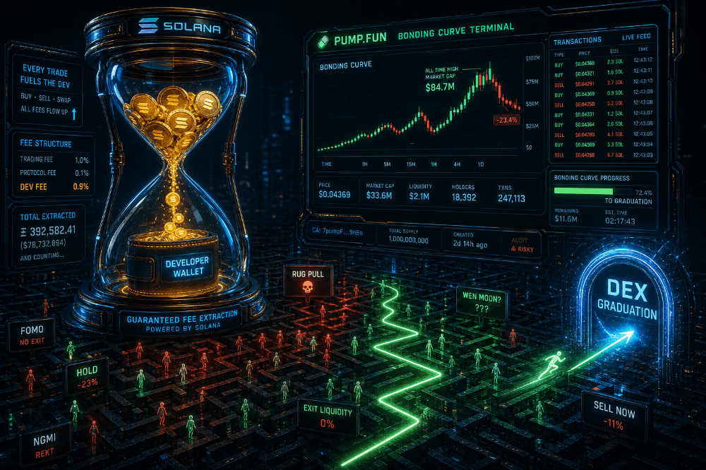 Inside the Pump.fun Wealth Engine: Developer Extraction vs. Retail Profitability