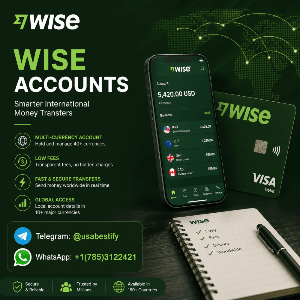 Buy Verified Wise Accounts Online – Instant Delivery