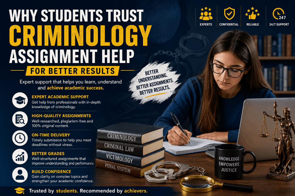 Criminology Assignment Help: Your Guide to Academic Confidence