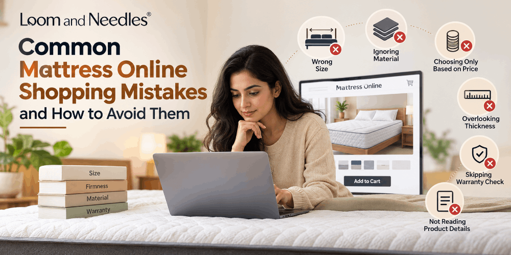 Common Mattress Online Shopping Mistakes and How to Avoid Them