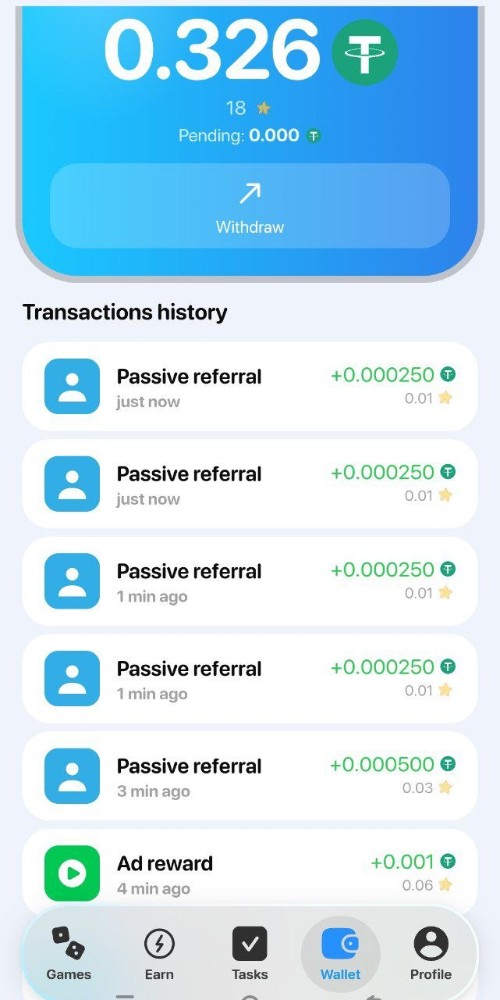 How to Earn USDT with Your Telegram Using a Telegram Miniapp