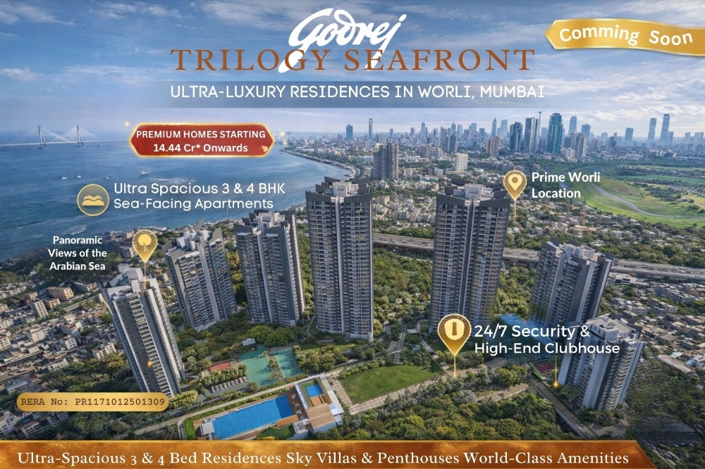 Godrej Trilogy Seaturf Worli Mumbai Homes for Long Term Living
