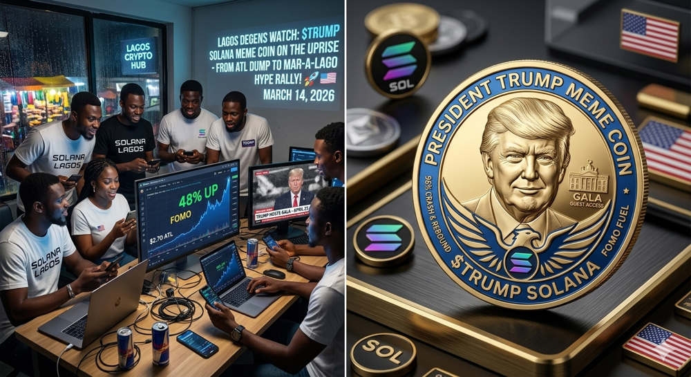 $TRUMP Meme Coin On The Uprise: From ATL Dump to Mar-a-Lago Hype Rally 🚀🇺🇸