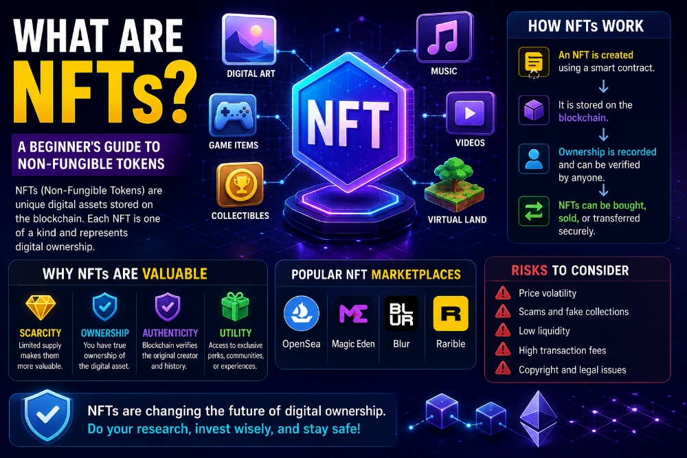 What Are NFTs? A Beginner's Guide to Non-Fungible Tokens