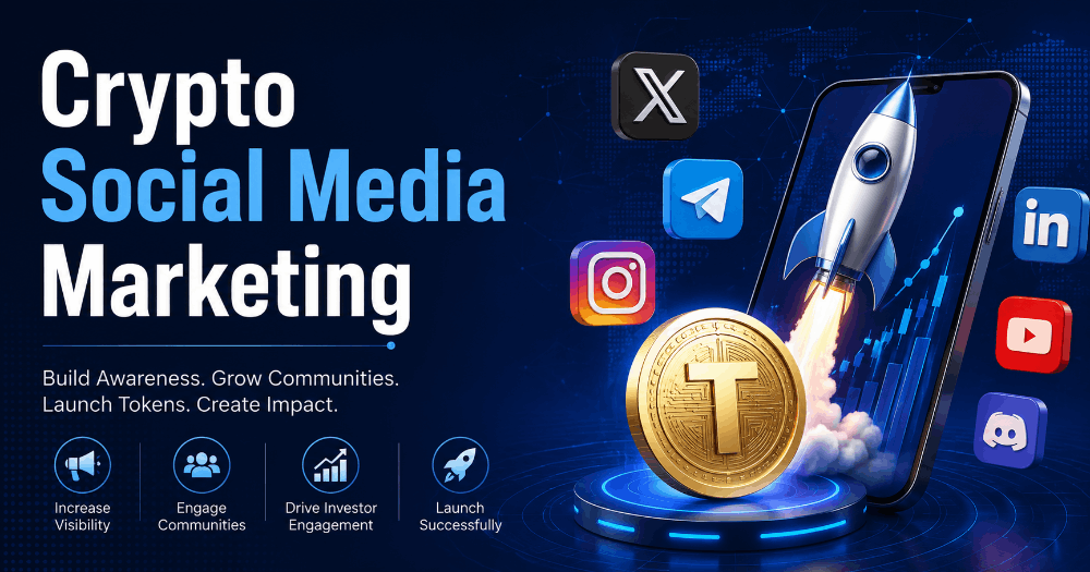 How Can Crypto Social Media Marketing Support a Successful Token Launch?