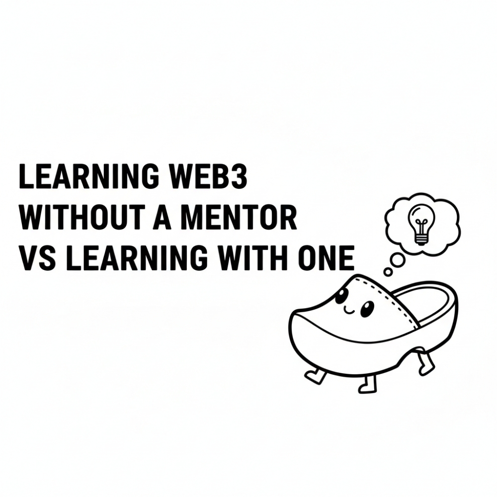 learning web3 without a mentor vs learning with one