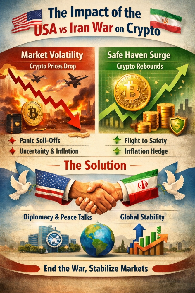 The USA Vs Iran war, it's impact on the market,bad a possible towards a lasting solution.