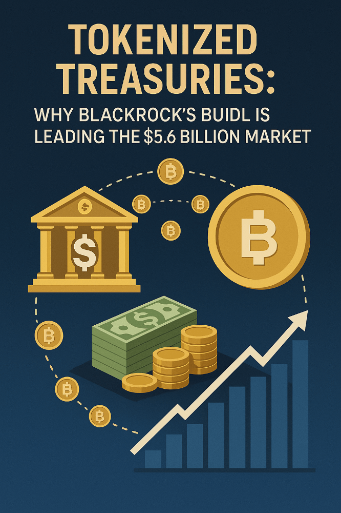 Tokenized Treasuries: Why BlackRock’s BUIDL Is Leading the $5.6 Billion Market