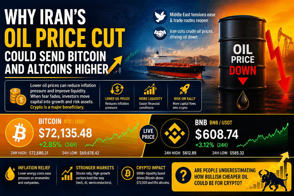 🚀 **Why Irans Oil Price Cut Could Be the Hidden Catalyst for the Next Crypto Rally**